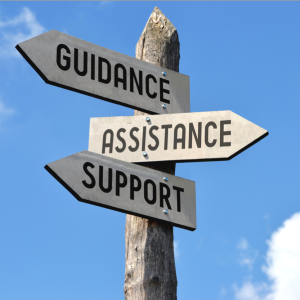 Signpost to advice, support and guidance relating to counselling services in Heaton Moor Stockport